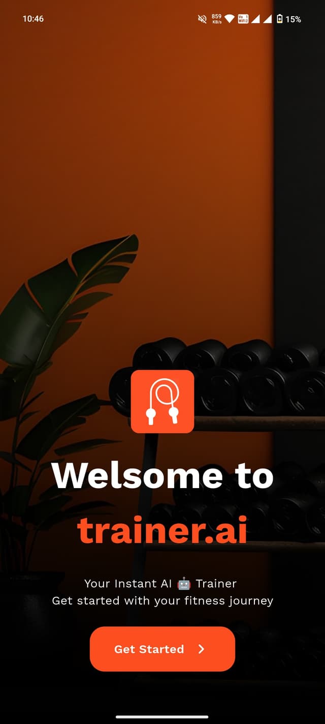 Personal profile screen